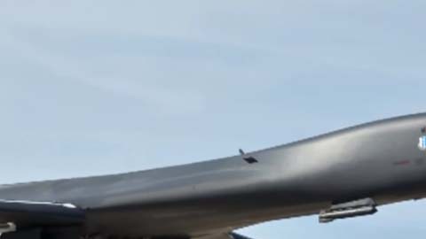 Un B-1B Lancer.