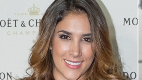 Daniela Ospina y James Rodríguez.