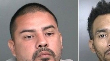 Oswaldo Alfaro (izquierda) y Walter Dancey fueron arrestados y podrían enfrentar a 25 años de cárcel.