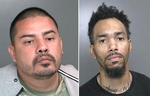 Oswaldo Alfaro (izquierda) y Walter Dancey fueron arrestados y podrían enfrentar a 25 años de cárcel.