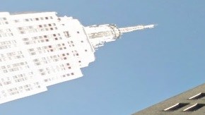 La pareja saltó de este edificio en Murray Hill, a tan solo un bloque del Empire State Building.