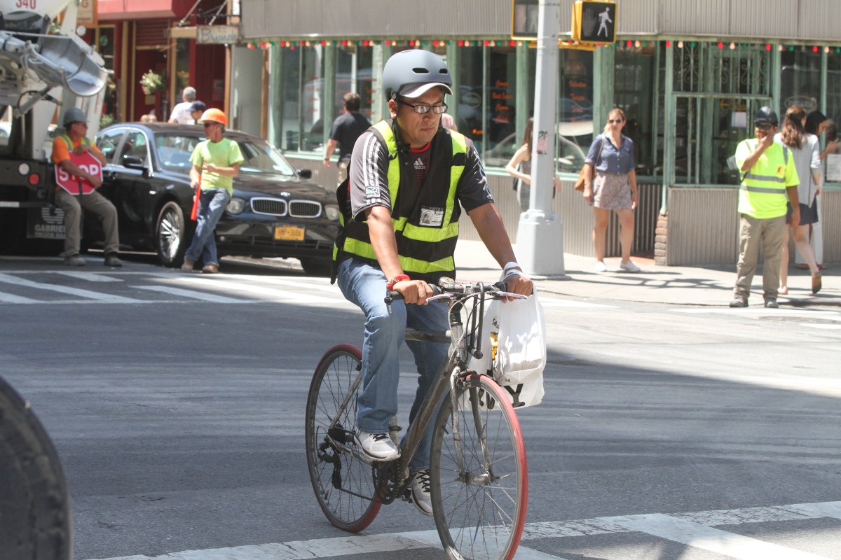 Incomes for meals supply staff are enhancing in NYC