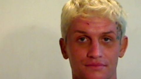 Justin Calhoun, stripper acusado de asesinato.