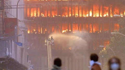 Las altas temperaturas de los incendios fueron uno de los factores para la fragmentación de restos humanos.