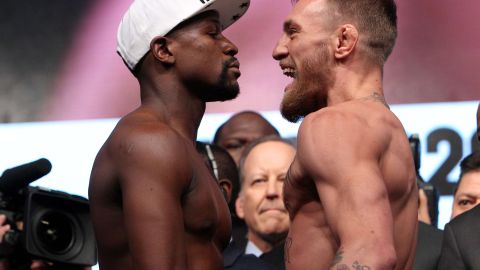 Floyd Mayweather y Conor McGregor.