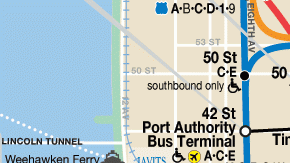 Mapa Subway NYC