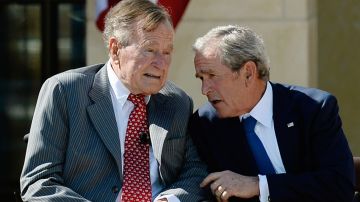 Los Bush enviaron un comunicado conjunto.