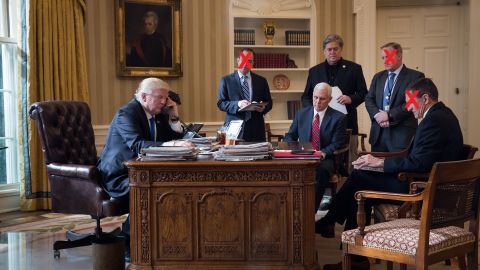 Algunos de los personajes que eran más cercanos al presidente Trump ya no está en la Casa Blanca.