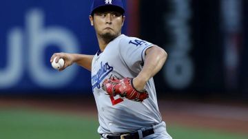 Yu Darvish  será el abridor de Dodgers.  Elsa/Getty Images