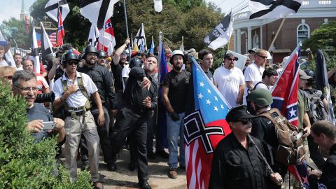 Los hechos en Charlottesville aumentaron la preocupación sobre grupos supremacistas.