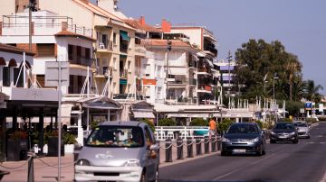 CAMBRILS, SPAIN - AUGUST 18: Cars pass next to the spot where five terrorists were shot by police on August 18, 2017 in Cambrils, Spain. Fourteen people were killed and dozens injured when a van hit crowds in the Las Ramblas area of Barcelona on Thursday. Spanish police have also killed five suspected terrorists in the town of Cambrils to stop a second terrorist attack. (Photo by Alex Caparros/Getty Images)