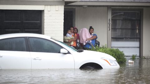 Los habitantes de Houston se quedaron en sus viviendas.