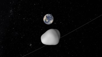 LA NASA monitorea el asteroide 2012 TC4.