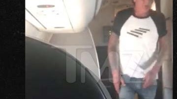 El video fue grabado en un vuelo de American Airlines.