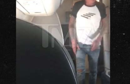 El video fue grabado en un vuelo de American Airlines.