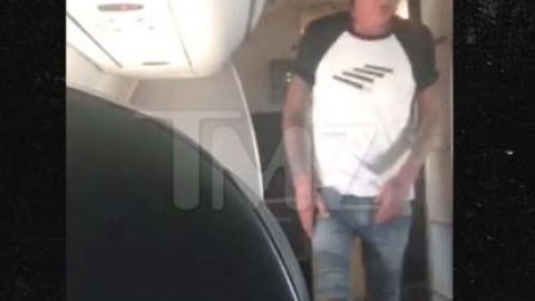 El video fue grabado en un vuelo de American Airlines.