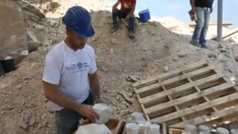 Los vasos fueron hallados en Jerusalén.