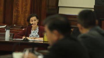 Testimonio de Britta Mostofi, Comisionada interina para las oficina del Alcalde sobre inmigracion en el Concejo.