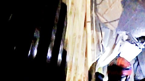 Lucía Zamora estuvo entre los escombros con otro compañero de trabajo, Isaac.