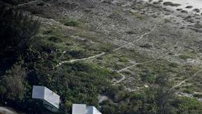 Vista aérea de Florida tras el paso del huracán Irma.