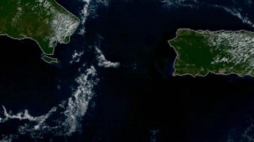 Imagen del huracán María capturada por el satélite GOES-16 de NOAA.