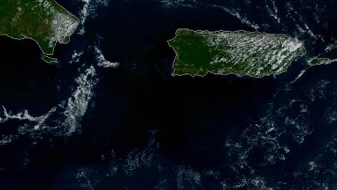 Imagen del huracán María capturada por el satélite GOES-16 de NOAA.
