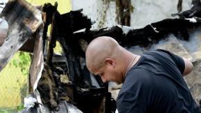 La Cruz Roja también ayudó a la familia.