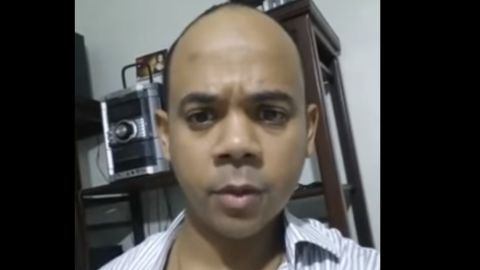 John Candelario desató una oleada de críticas en su país y en Puerto Rico.