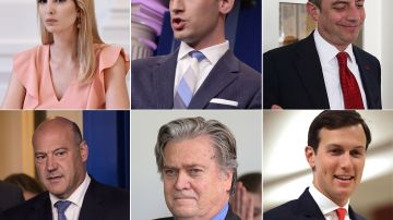 Personajes de la Casa Blanca de los que se sabe que han utilizado correos personales en asuntos públicos.