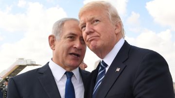 Benjamin Netanyahu y Donald Trump.