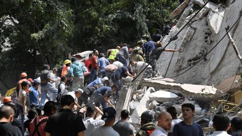 En la CDMX se colapsaron al menos 20 edificios.