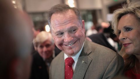 Roy Moore es el candidato republicano al Senado. FOTO: Scott Olson/Getty Images