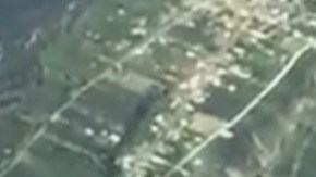 Las grietas se formaron en Puebla.