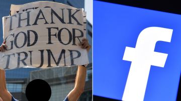 Algunas protestas contra inmigrantes fueron convocadas por Facebook.