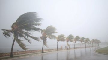 Antes de la llegada de Irma, los fuertes vientos ya empezaron a azotar las costas de Caibarién, Cuba.