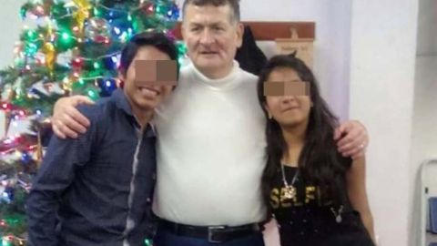 El pastor Jorge con su supuesta nueva esposa.