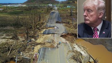 El presidente Donald Trump criticó primero a la isla y luego lamentó su situación.