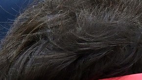 Rafael Nadal durante el partido contra Dolgopolov.