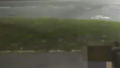 El violador atacó a la víctima mientras la acompañaba a casa.