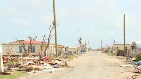 Irma dejó un panorama desolador en Barbuda.