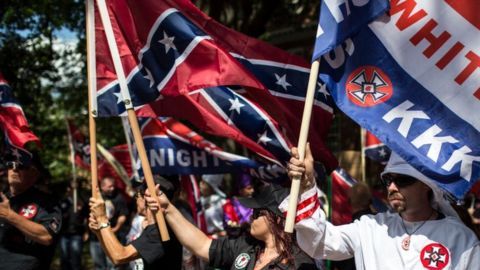 Grisham cree que la elección de Trump ha envalentonado a los supremacistas blancos. FOTO: Getty Images.