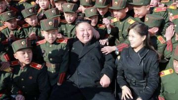 La pareja presidencial de Corea del Norte. Getty
