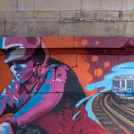 Homenaje a la paramédico Yadira Arroyo en la esquina de las avenidas Soundview y Morrison en El Bronx.