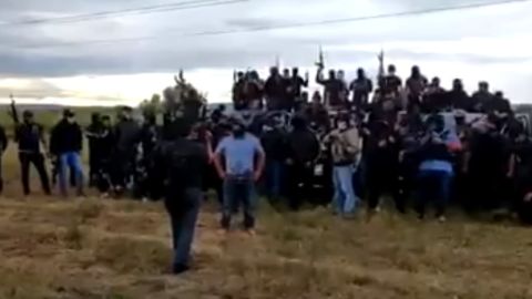 El grupo criminal retó al CJNG a través de un video.