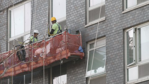 Trabajadores de la Construccion.