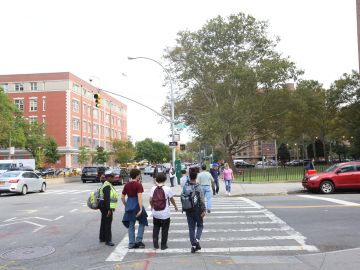 PS 188 en el Lower East Side donde la gran mayoria de estudiantes son desamparados.