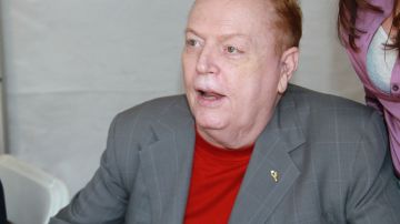 Larry Flynt, editor de la revista "Hustler".
