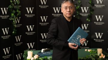 El autor británico Kazuo Ishiguro ganador del Premio Nobel de Literatura.  (Ian Gavan/Getty Images)