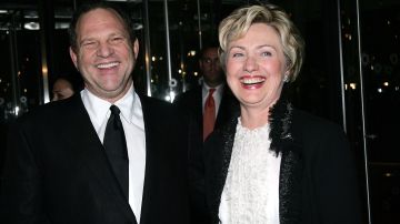 Weinstein y Clinton cuando ella era senadora por Nueva York.