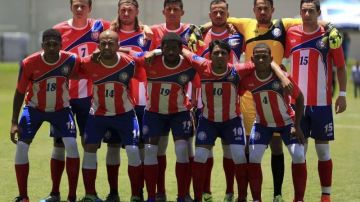 Jugadores de la selección de Puerto Rico que se enfrentarán al Orlando City de la MLS. (Foto: Xavier Garcia/LatinContent/Getty Images)